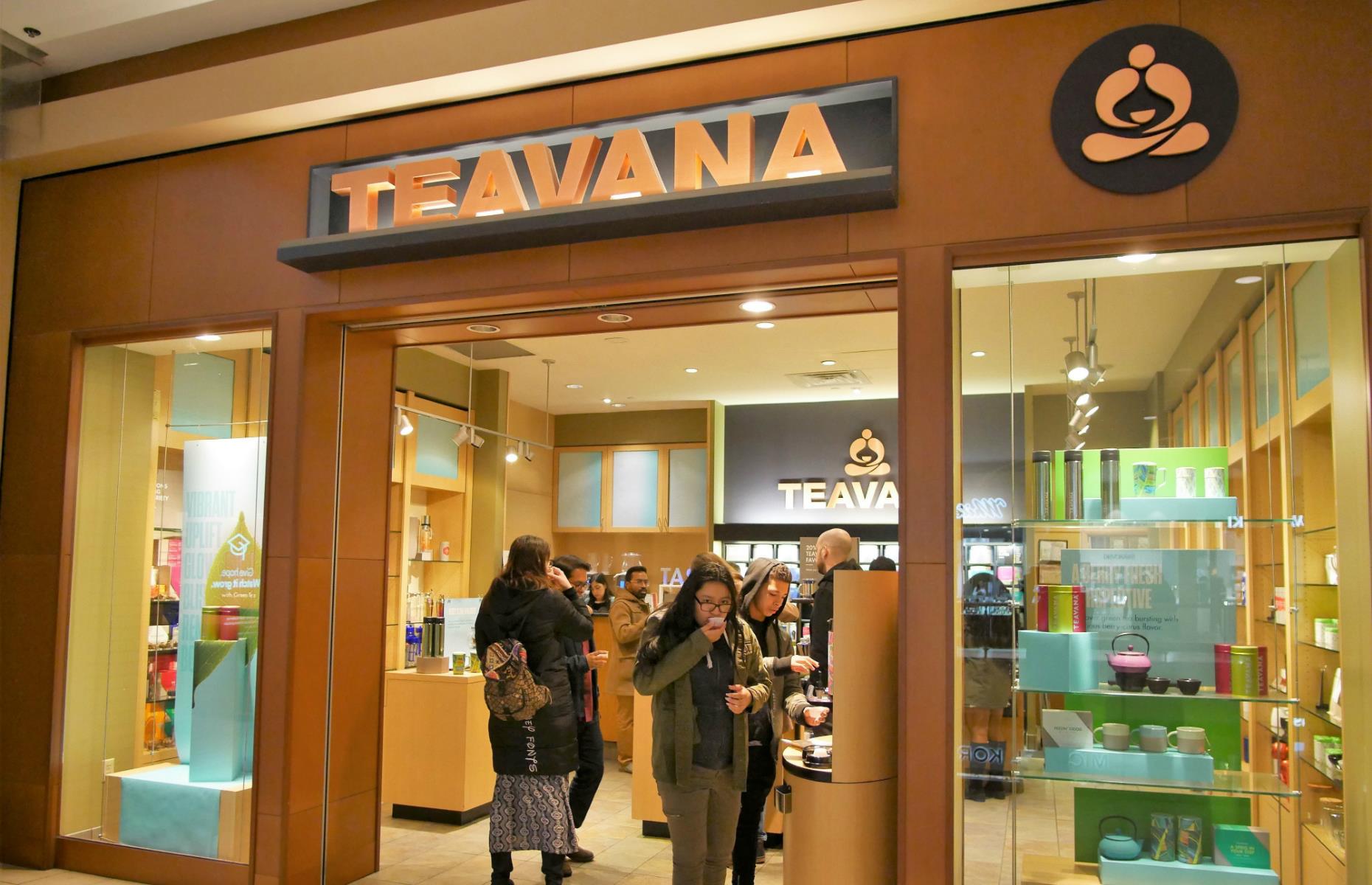 Teavana: 77 stores